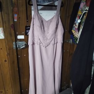 Vintage plus Size Formal Dress